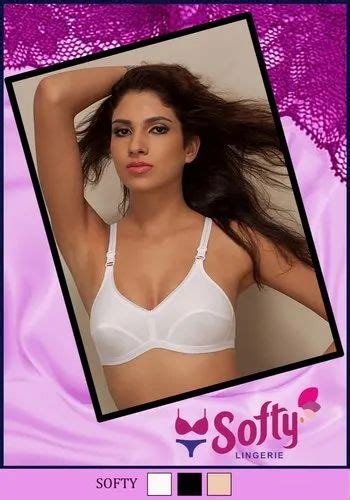 Plain Non Padded Softy Ladies Bra For Inner Wear Size 75 110 At Rs