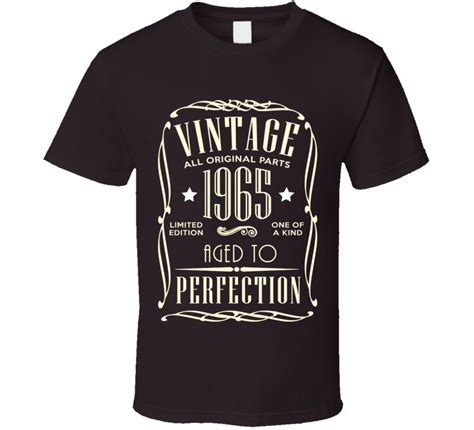 1965 Milestone Birthday T Shirt 50th Birthday T Shirt Vintage Shirts