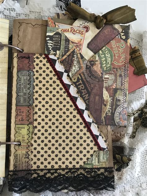 Victorian Steampunk Junk Journal Glitter Glam Made By Pam