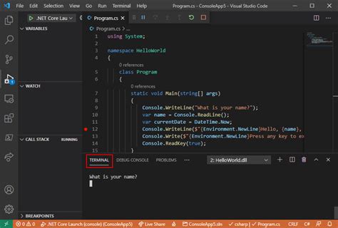 How To Run Code In Terminal Visual Studio Code Printable Forms Free