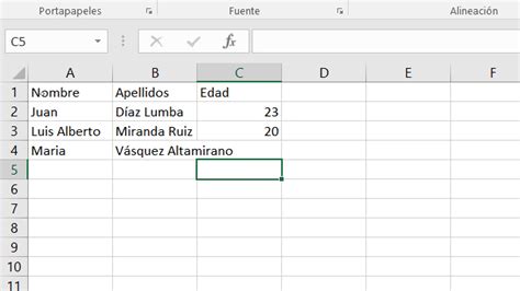 Ingresar Y Modificar Datos En Microsoft Excel YouTube