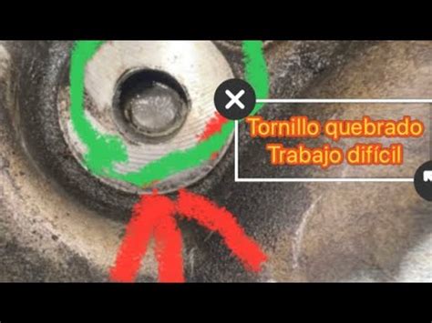 Como Podemos Sacar Tornillo Quebrado YouTube