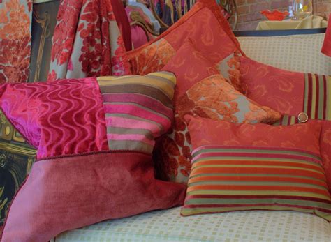 Bohemian Style Bedding Set Decorative Pillows Red Velvet - Etsy