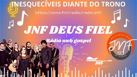 DIANTE DO TRONO AS MELHORES 2024 RÁDIO WEB GOSPEL JNF 123 YouTube