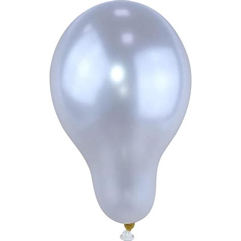 Lot De 100 Ballons De Décoration Gonflables 12 Cm Couleur Blanc