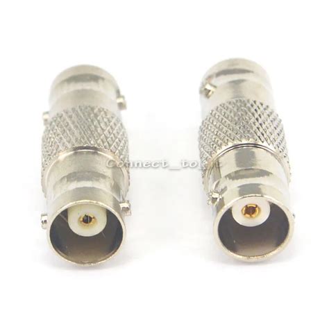 10 Pieces BNC adapter BNC Jack to BNC Jack female Straight connector ...