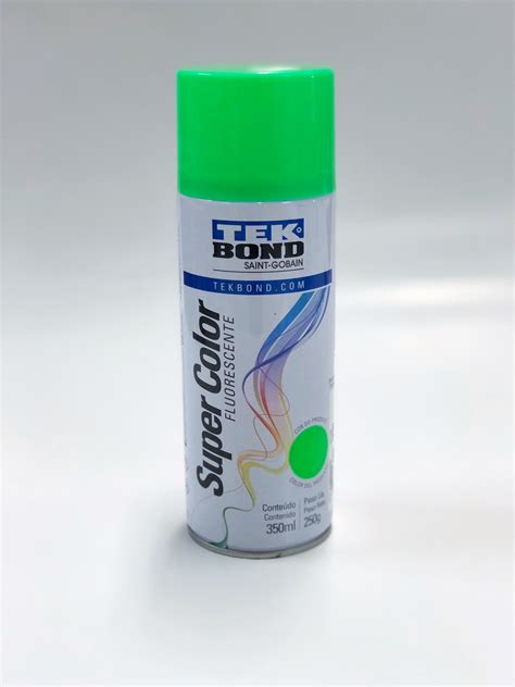 Tinta Spray Super Color Preto Brilhante Tek Bond Ze Melo