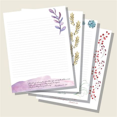 Free Printable Jw Letter Writing Template