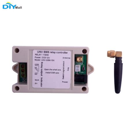 1 Channel Relay Module Sim800c Sms Gsm Remote Control Switch 2g Network