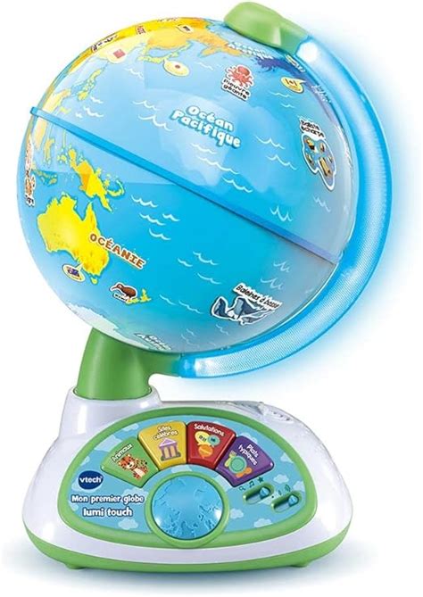 Vtech Mon Premier Globe Lumi Touch Globe Interactif Lumineux Globe