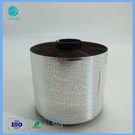 Mm Silver Bopp Self Adhesive Holographic Tear Tape With Customized