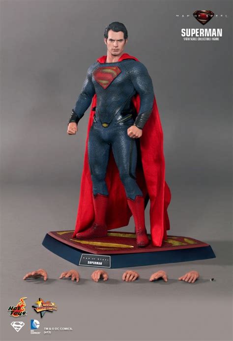 Superman Aus Dem Film Man Of Steel Von Hot Toys Zack Synder MMS200