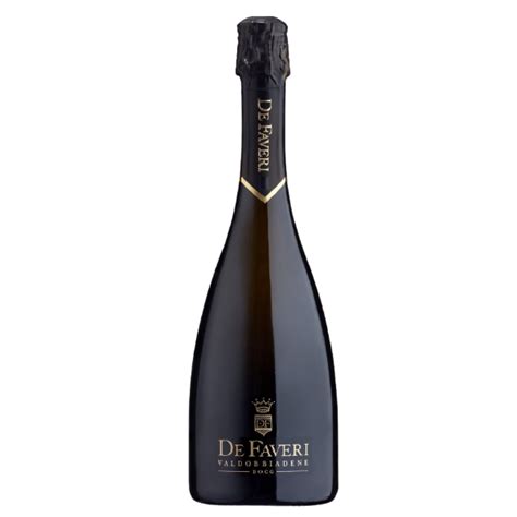 Prosecco Valdobbiadene Superiore Brut De Faveri Vinoteca Hugo