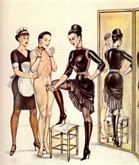 Vintage Femdom Erotic Drawings Toons 191 1000 Porno Fotos Eporner