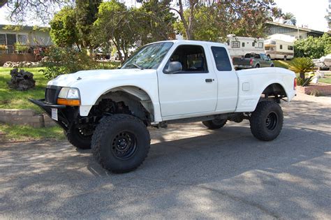 98-12 Ford Ranger 3" Bulge Off Road Fiberglass Fenders