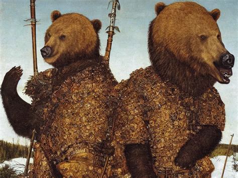 Portrait Of Man In Siberian Bear Hunting Armor Stable Diffusion