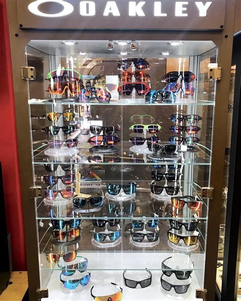 Our @oakley case is stacked!! #glasses #optics #oakley