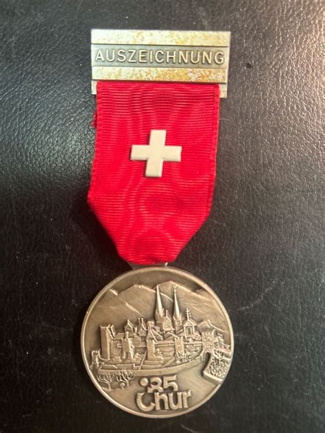 Médaille tir fédéral 1985 CHUR Kaufen auf Ricardo