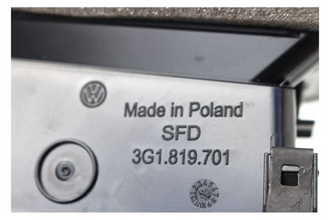 Vw Passat B Arteon Wloty Powietrza Konsoli G F G G