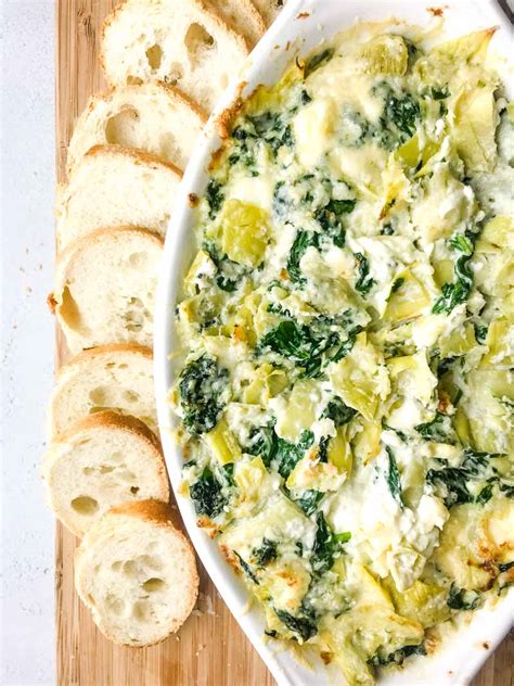 Hot Crab Spinach Artichoke Dip Recipe Life S Ambrosia