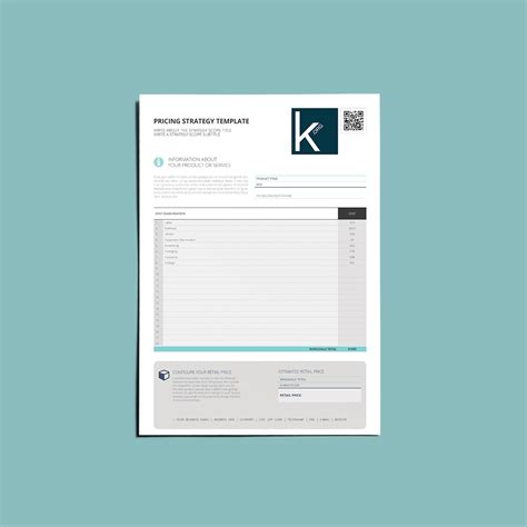 Pricing Strategy Template - keboto.org 