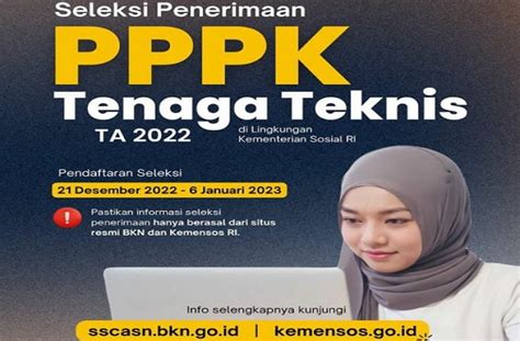 Login Sscasn Bkn Go Id Link Pendaftaran PPPK Tenaga Teknis 2022 Dan