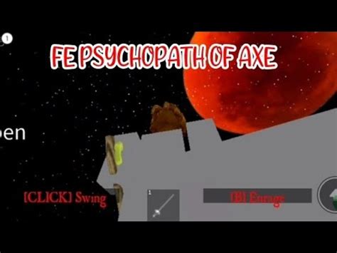 Roblox Fe Psychopath Of Axe Script Using Fluxus Executor Played At