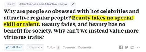 Why Are People So Obsessed With Hot Celebrities And Attractive Regular People Beauty Takes No