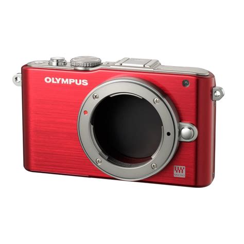 OLYMPUS ミラーレス一眼 PEN Lite E PL3 ボディ レッド E PL3 BODY RED 20220302091132