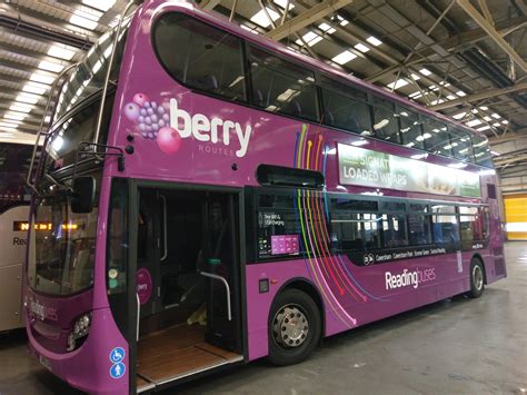 Pink Becomes Berry In Caversham Park And Emmer Green Reading Buses