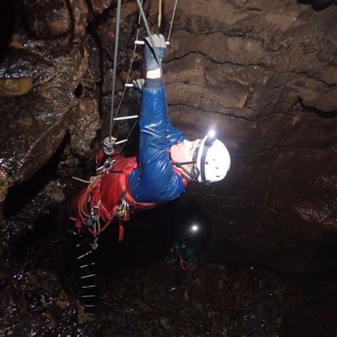 Guided Caving Peak District Gritstone Adventure Activities