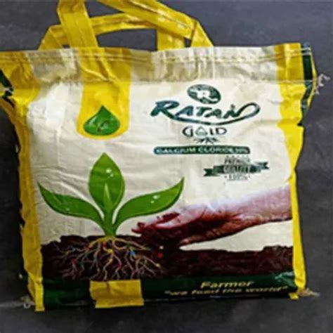 Bio Tech Grade Kg Bag Ratan Gold Calcium Chloride Kg Bag For