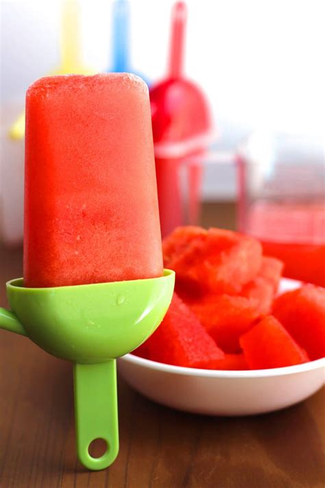 Easy Watermelon Popsicles