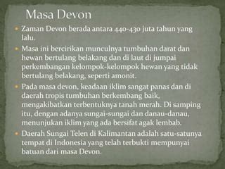 Geo kala geologi dan sejarah kehidupan | PPTX