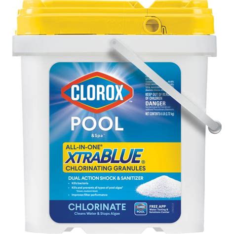 Clorox Poolandspa Xtrablue All In One Chlorinating Granules