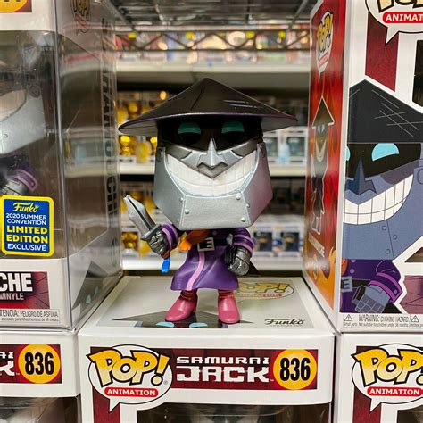 Funko Pop Sdcc Exclusive Samurai Jack Scaramouche Vinyl