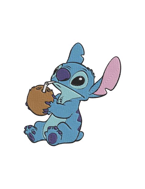 Lilo And Stitch Filled 06 Embroidery Design Instant Download Lilo