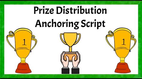 Prize Distribution Anchoring Prize Distribution Day Comparing