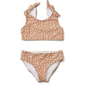 K P Liewood Bow Bikini Set Mini Leo Tuscany Rose P Babyland Se