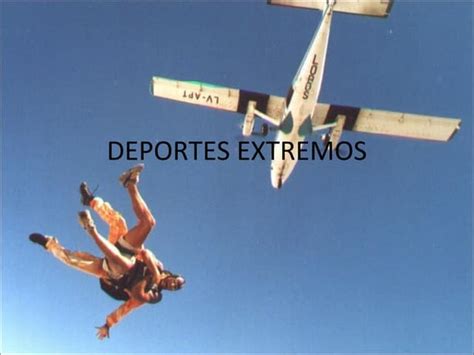 Principales deportes extremos