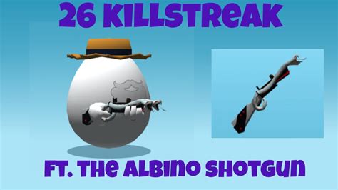 Killstreak With The Albino Shotgun Shell Shockers By Blue Wizard