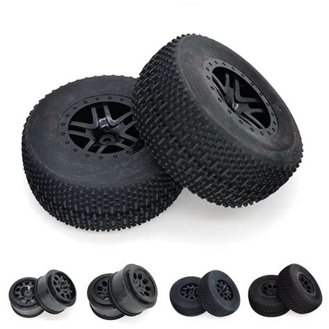 Juego De Neum Ticos De Carrera Corta RC 1 10 4 Piezas 12mm Hex SC Para