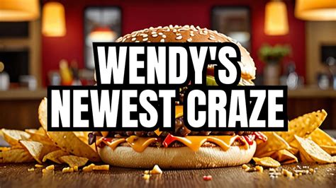 Wendy S Loaded Nacho Cheeseburger Review Youtube