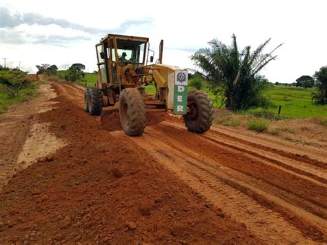 Estradas Transportes Serviços Públicos DER finaliza a recuperação