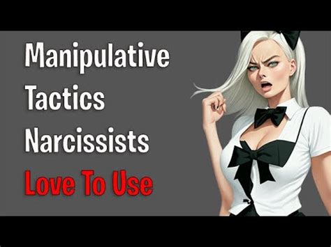 15 Narcissistic Manipulation Tactics You Need To Know YouTube