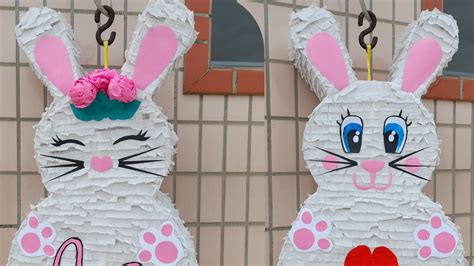 Bunny Pinata Easter Bunny Pinata Conejo Pinata Do It Yourself Pinata