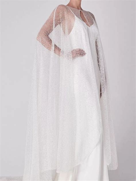 25 Stunning Wedding Capes And Capelets That Ll Float Down The Aisle