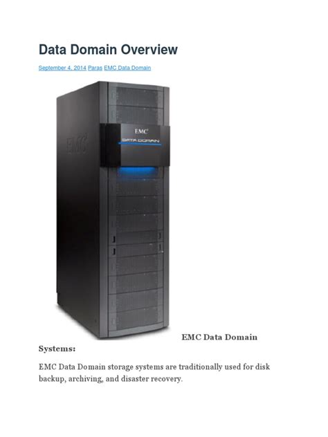 emc data domain  computer data storage computer hardware