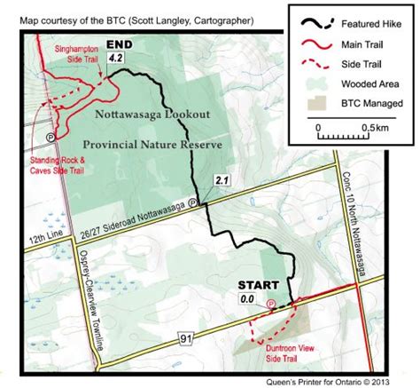 Hike The Bruce Nottawasaga Lookout Escarpment Magazine