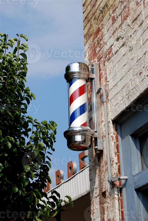 Old Fashioned Barber Pole 1244280 Stock Photo At Vecteezy